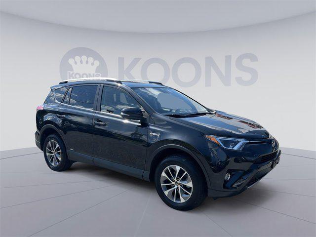 used 2018 Toyota RAV4 Hybrid car, priced at $23,400