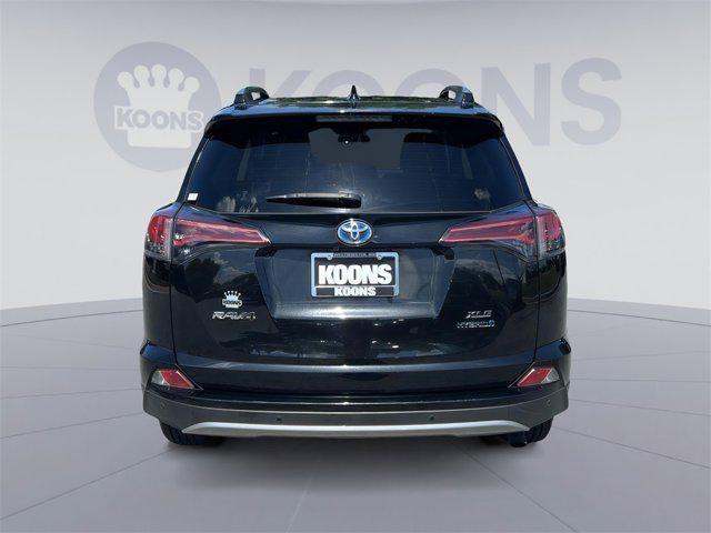 used 2018 Toyota RAV4 Hybrid car, priced at $23,400