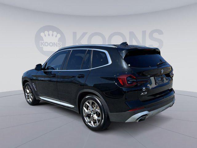 used 2022 BMW X3 car, priced at $37,550