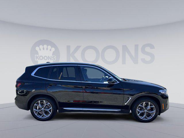 used 2022 BMW X3 car, priced at $37,550