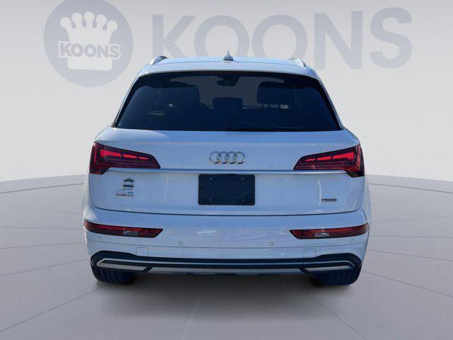 used 2021 Audi Q5 car, priced at $27,400