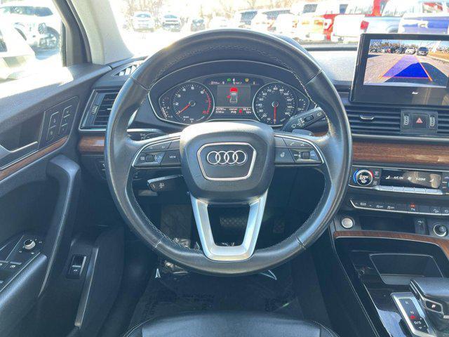 used 2021 Audi Q5 car, priced at $27,400