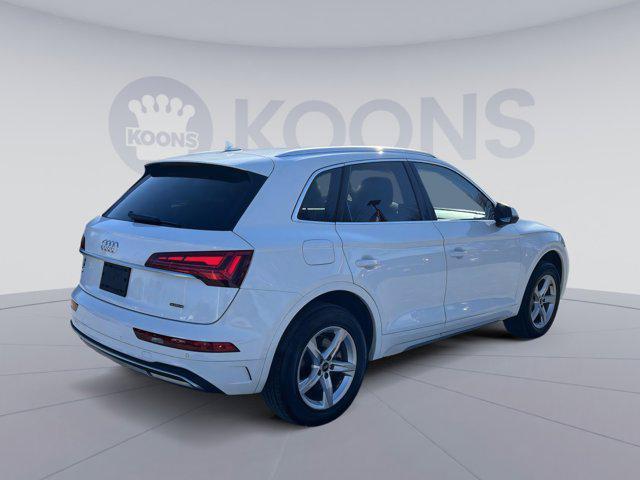 used 2021 Audi Q5 car, priced at $27,400