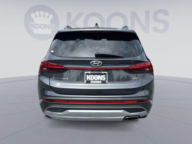 used 2022 Hyundai Santa Fe car, priced at $25,000