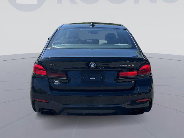 used 2022 BMW M550 car, priced at $52,000