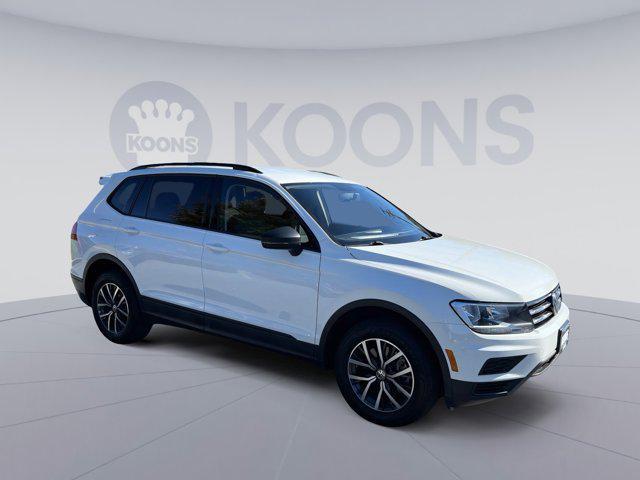 used 2021 Volkswagen Tiguan car, priced at $19,300