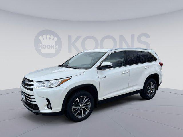 used 2019 Toyota Highlander Hybrid car, priced at $30,000