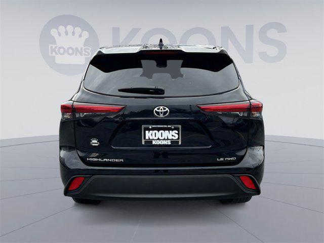 used 2021 Toyota Highlander car, priced at $30,200