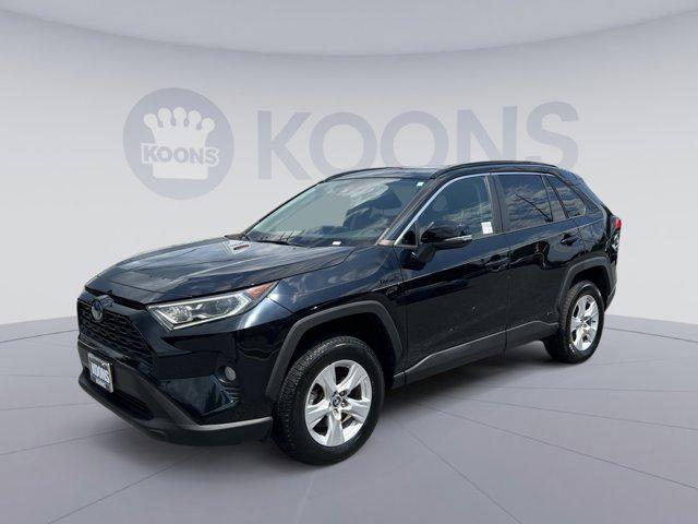 used 2021 Toyota RAV4 Hybrid car, priced at $27,800