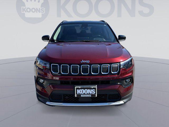 used 2022 Jeep Compass car, priced at $23,400