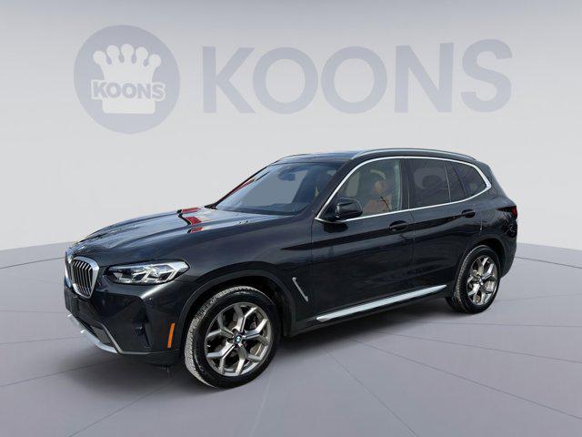 used 2022 BMW X3 car, priced at $33,500