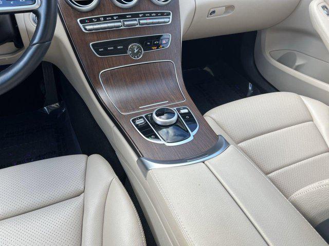 used 2021 Mercedes-Benz C-Class car, priced at $27,000