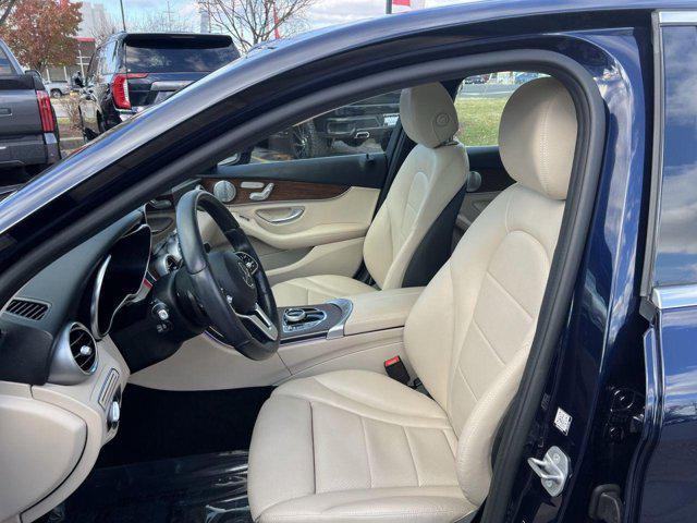 used 2021 Mercedes-Benz C-Class car, priced at $27,000