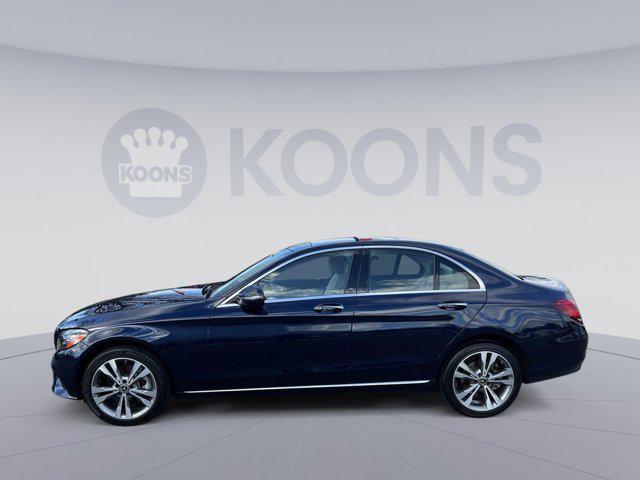 used 2021 Mercedes-Benz C-Class car, priced at $27,000