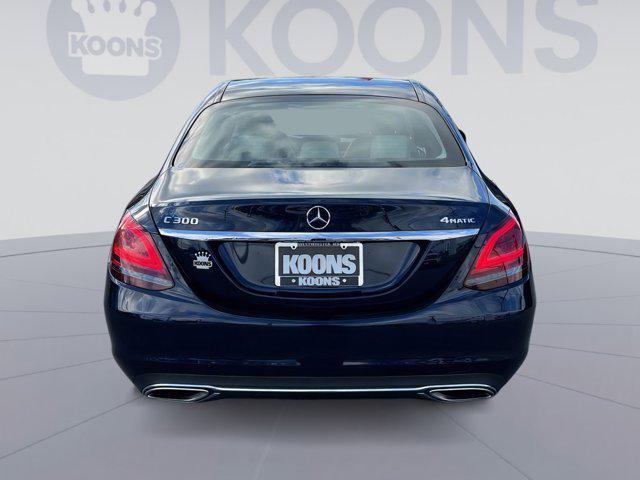 used 2021 Mercedes-Benz C-Class car, priced at $27,000