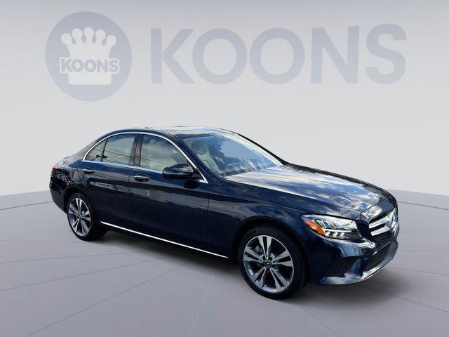 used 2021 Mercedes-Benz C-Class car, priced at $27,000