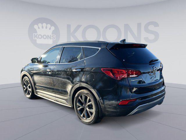 used 2017 Hyundai Santa Fe Sport car, priced at $14,000