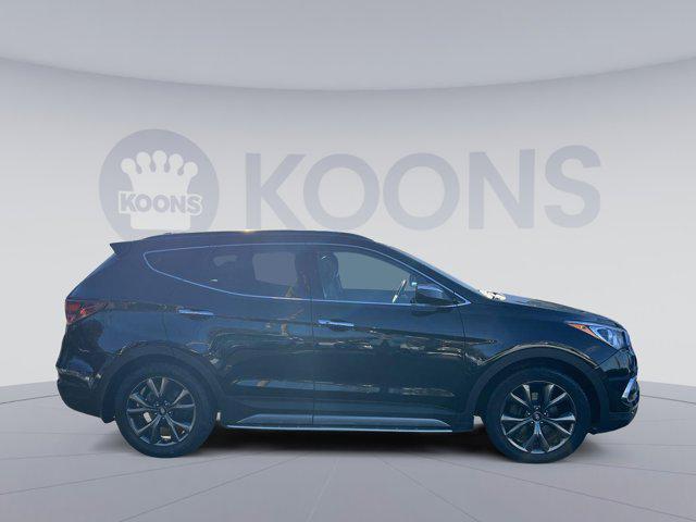 used 2017 Hyundai Santa Fe Sport car, priced at $14,000