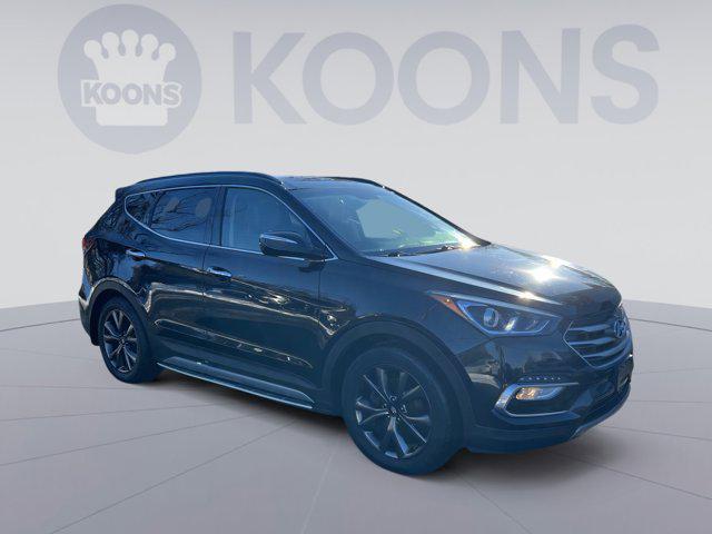 used 2017 Hyundai Santa Fe Sport car, priced at $14,000