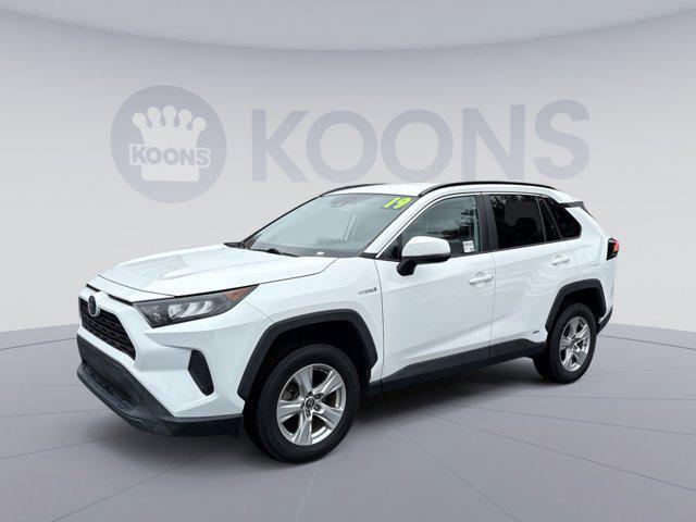 used 2019 Toyota RAV4 Hybrid car, priced at $21,300