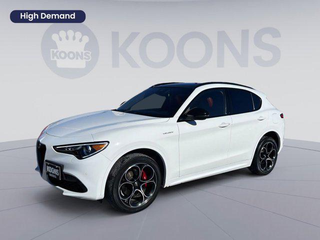 used 2022 Alfa Romeo Stelvio car, priced at $26,800