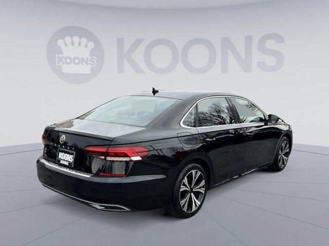 used 2022 Volkswagen Passat car, priced at $19,500