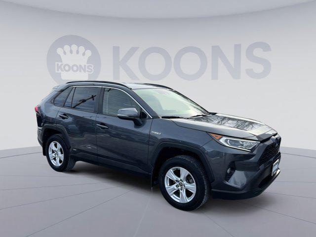 used 2021 Toyota RAV4 Hybrid car, priced at $28,300