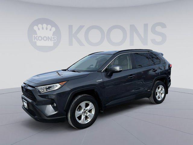 used 2021 Toyota RAV4 Hybrid car, priced at $28,300