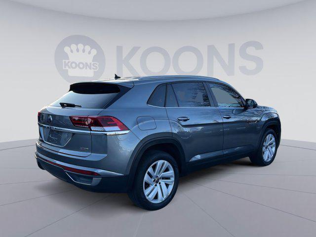 used 2021 Volkswagen Atlas Cross Sport car, priced at $23,800