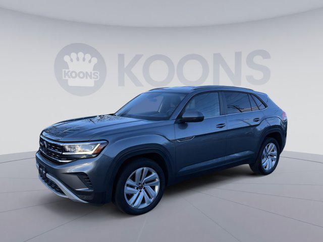 used 2021 Volkswagen Atlas Cross Sport car, priced at $23,800