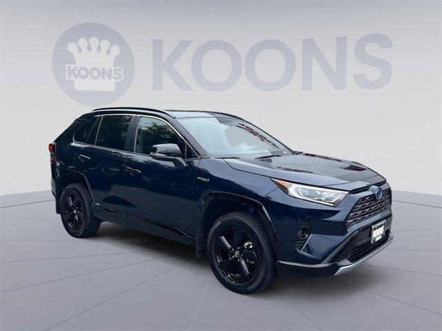 used 2021 Toyota RAV4 Hybrid car, priced at $32,800