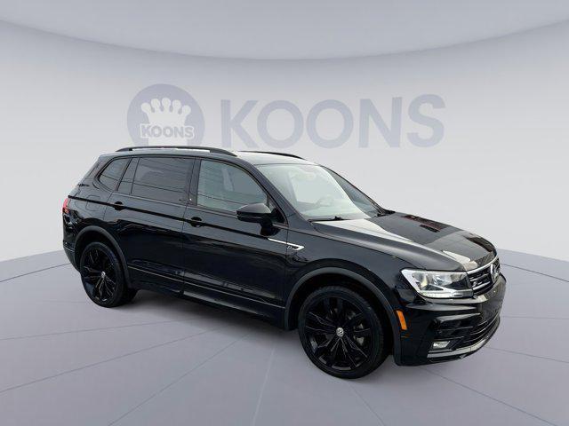 used 2021 Volkswagen Tiguan car, priced at $18,000