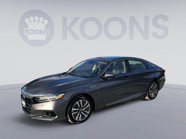 used 2021 Honda Accord Hybrid car, priced at $27,300