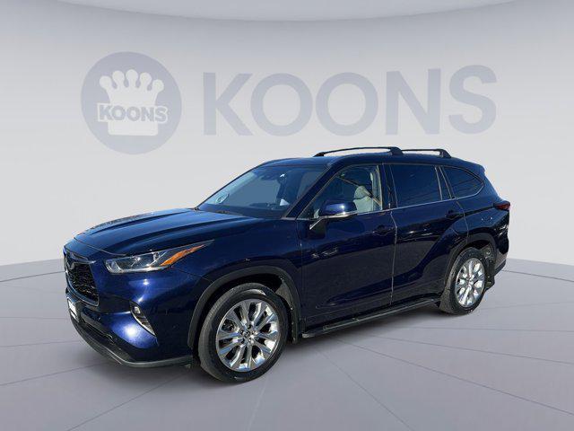 used 2021 Toyota Highlander car, priced at $37,000