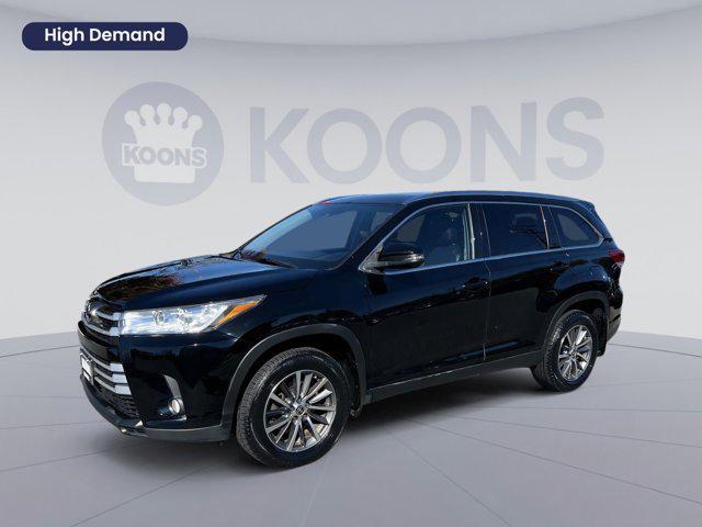 used 2019 Toyota Highlander car, priced at $27,000