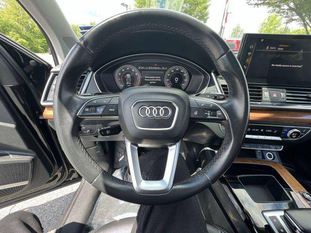 used 2022 Audi Q5 car, priced at $35,700