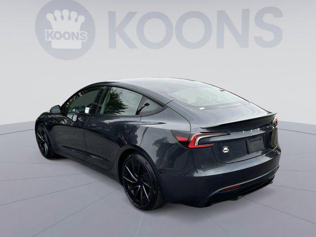 used 2024 Tesla Model 3 car, priced at $41,000