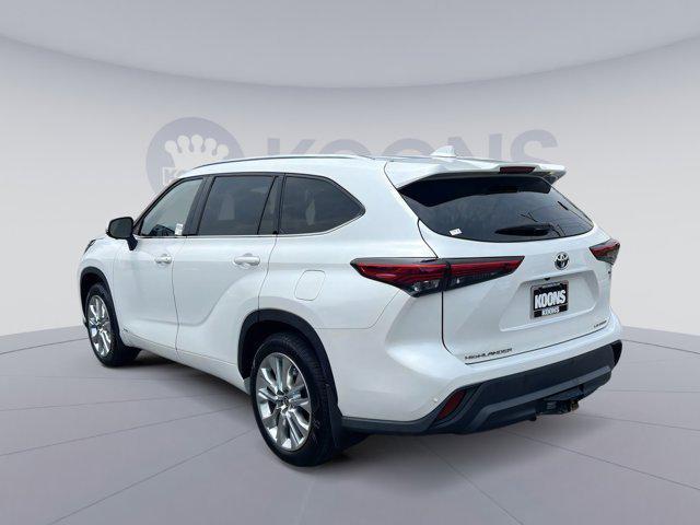 used 2023 Toyota Highlander Hybrid car, priced at $50,000