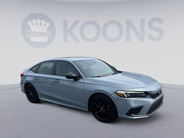 used 2022 Honda Civic car, priced at $23,700