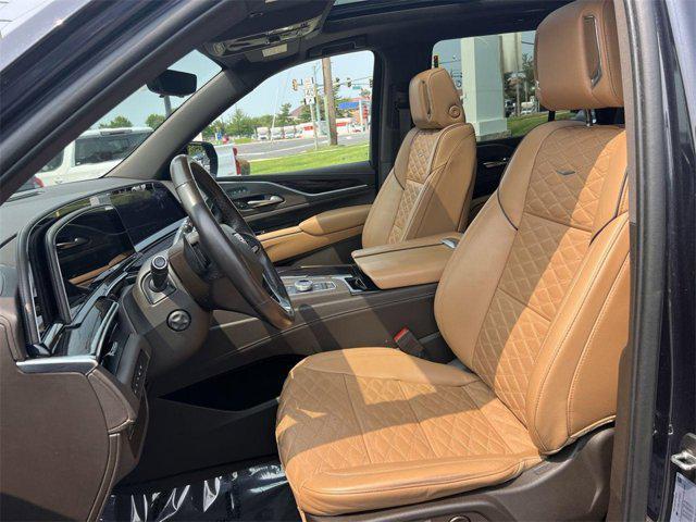 used 2023 Cadillac Escalade car, priced at $65,500