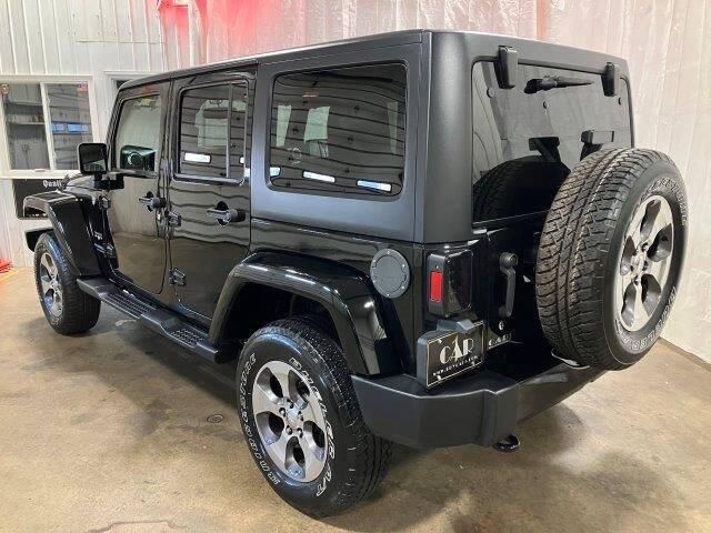 used 2017 Jeep Wrangler Unlimited car, priced at $23,497