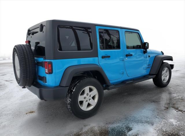 used 2017 Jeep Wrangler Unlimited car, priced at $19,499