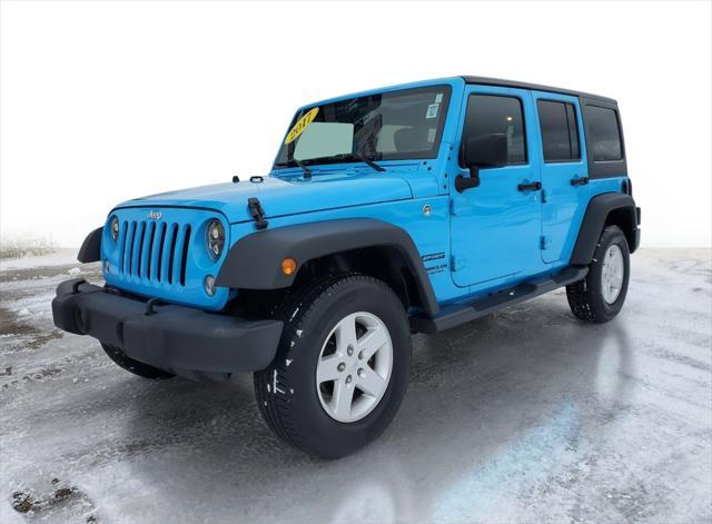 used 2017 Jeep Wrangler Unlimited car, priced at $19,499