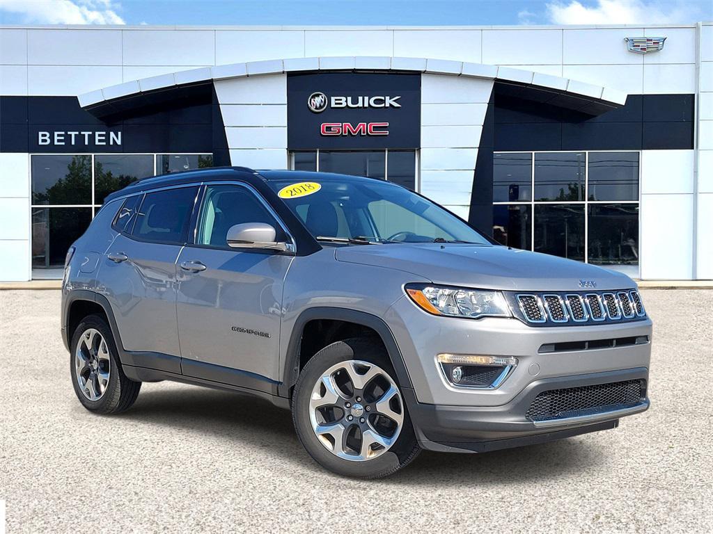 used 2018 Jeep Compass car, priced at $15,999