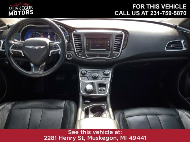 used 2015 Chrysler 200 car, priced at $10,946