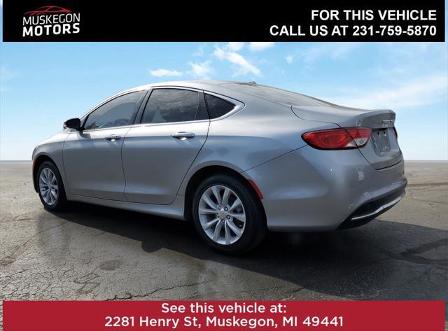 used 2015 Chrysler 200 car, priced at $10,946