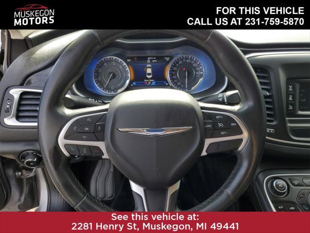 used 2015 Chrysler 200 car, priced at $10,946