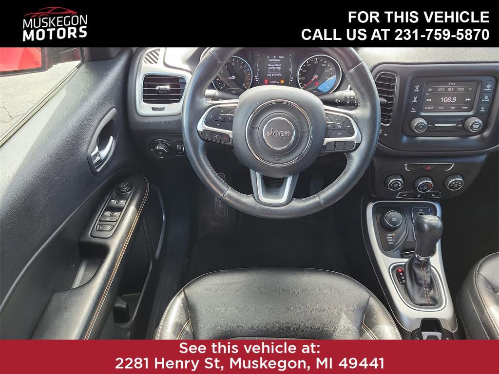 used 2018 Jeep Compass car, priced at $14,946