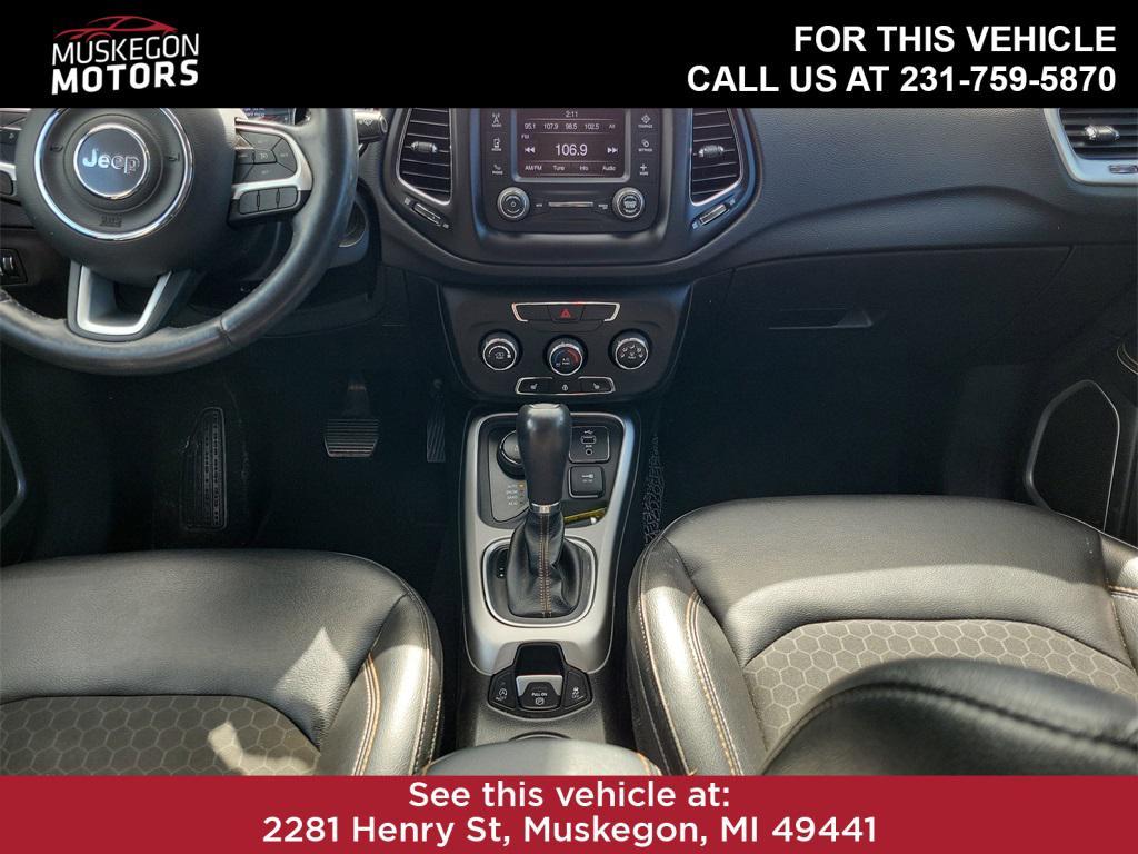 used 2018 Jeep Compass car, priced at $14,946