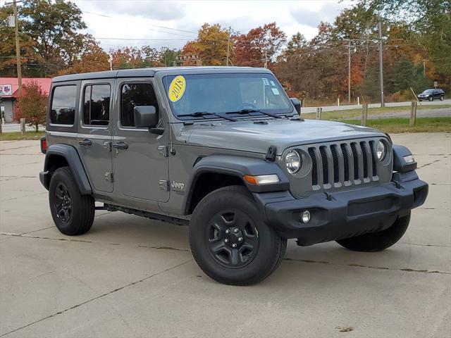 used 2018 Jeep Wrangler Unlimited car, priced at $23,999